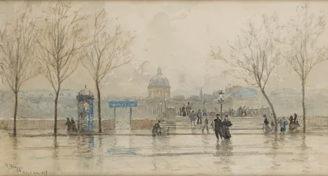 Pont des Arts, Paris, 6. März 1897
